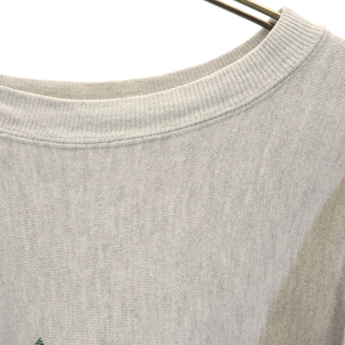 Champion チャンピオン 90s USA製 オールド 刺繍タグ バレーボール プリント 長袖 リバースウィーブ スウェット トレーナー L グレー メンズ