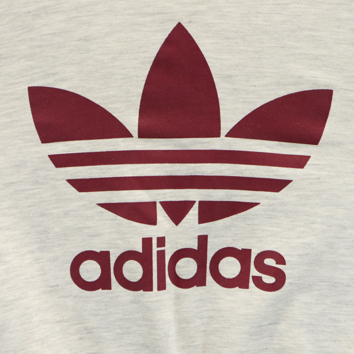 adidas アディダス 80s ヴィンテージ トレフォイルロゴ 長袖 スウェット トレーナー L グレー デサント メンズ