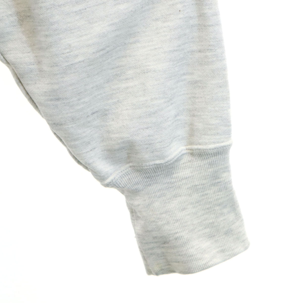 adidas アディダス 80s ヴィンテージ トレフォイルロゴ 長袖 スウェット トレーナー L グレー デサント メンズ