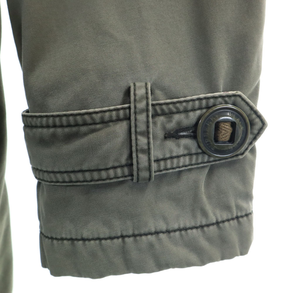 BURBERRY BLACK LABEL バーバリーブラックレーベル ミリタリージャケット LL カーキ 三陽商会 メンズ