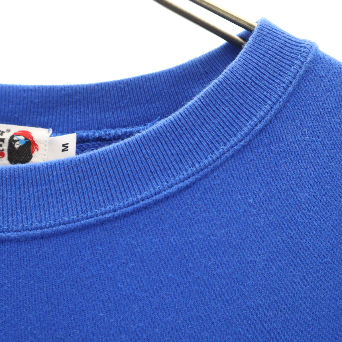 A BATHING APE アベイシングエイプ 長袖 スウェット トレーナー M 青 PIRATE STORE メンズ