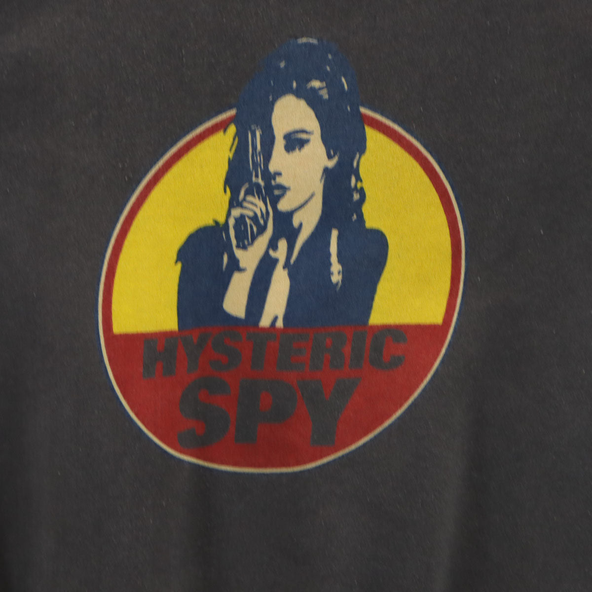 HYSTERIC ヒステリック 長袖 スウェット トレーナー F グレー系 SPY 裏起毛 レディース