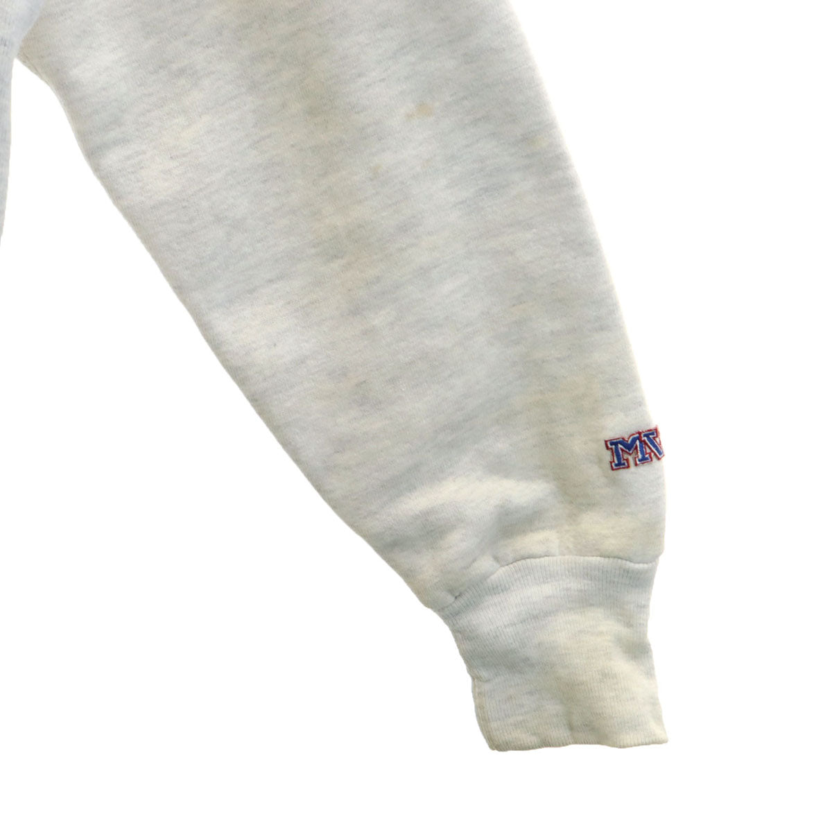 MV SPORT エムブイスポーツ 90s USA製 オールド 長袖 スウェット トレーナー S グレー 裏起毛 メンズ