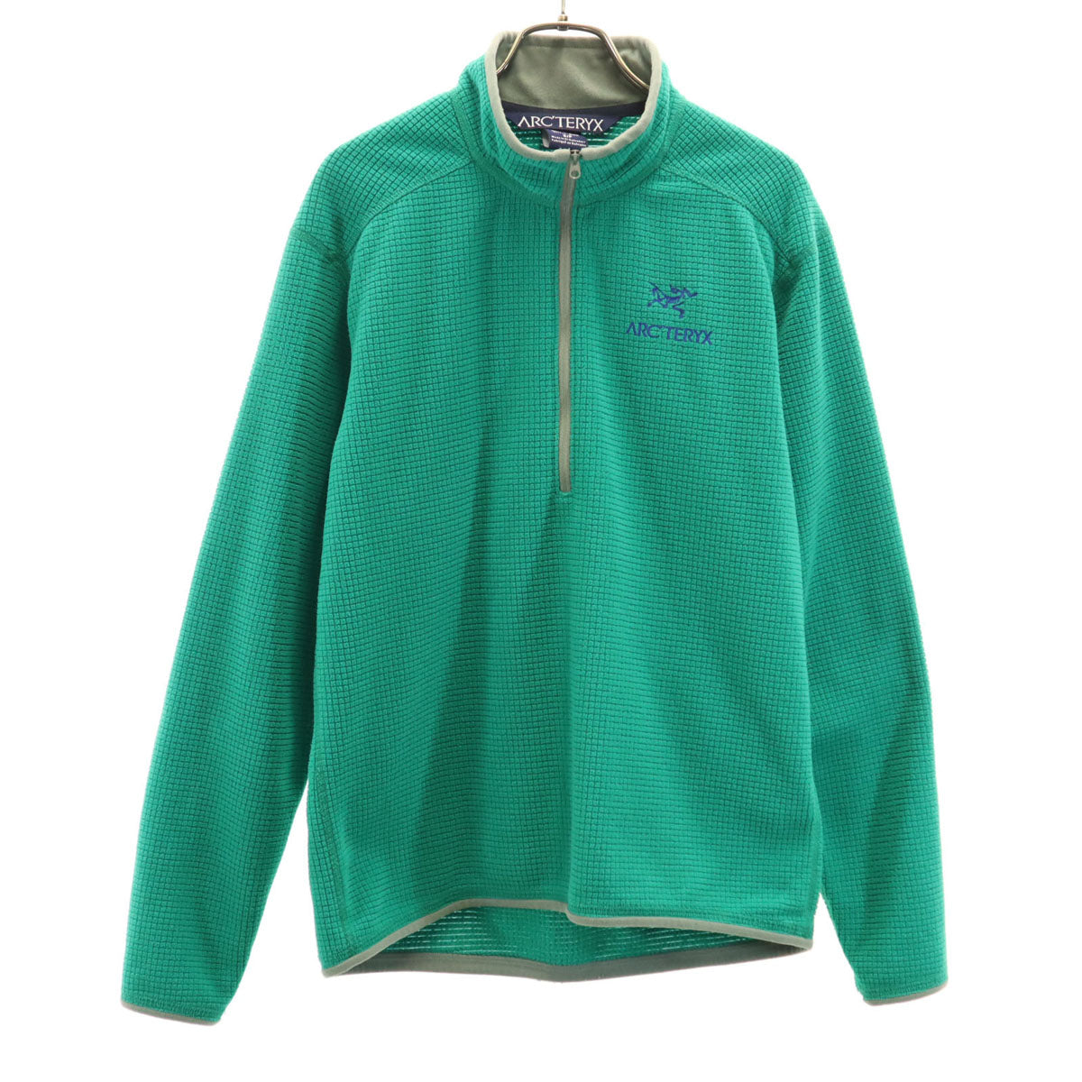ARC'TERYX アークテリクス オールド ハーフジップ フリースジャケット S 緑 POLARTEC メンズ