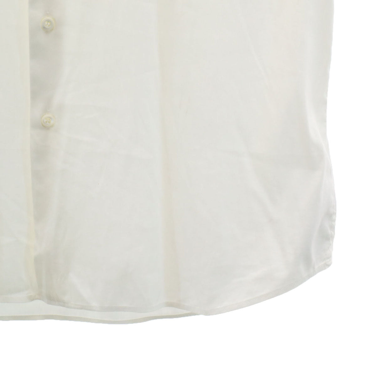PRADA プラダ イタリア製 長袖 シャツ 41/16 白 メンズ