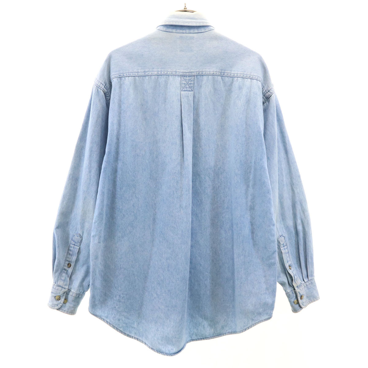 GAP ギャップ 90s 韓国製 オールド 長袖 ボタンダウン デニムシャツ M メンズ
