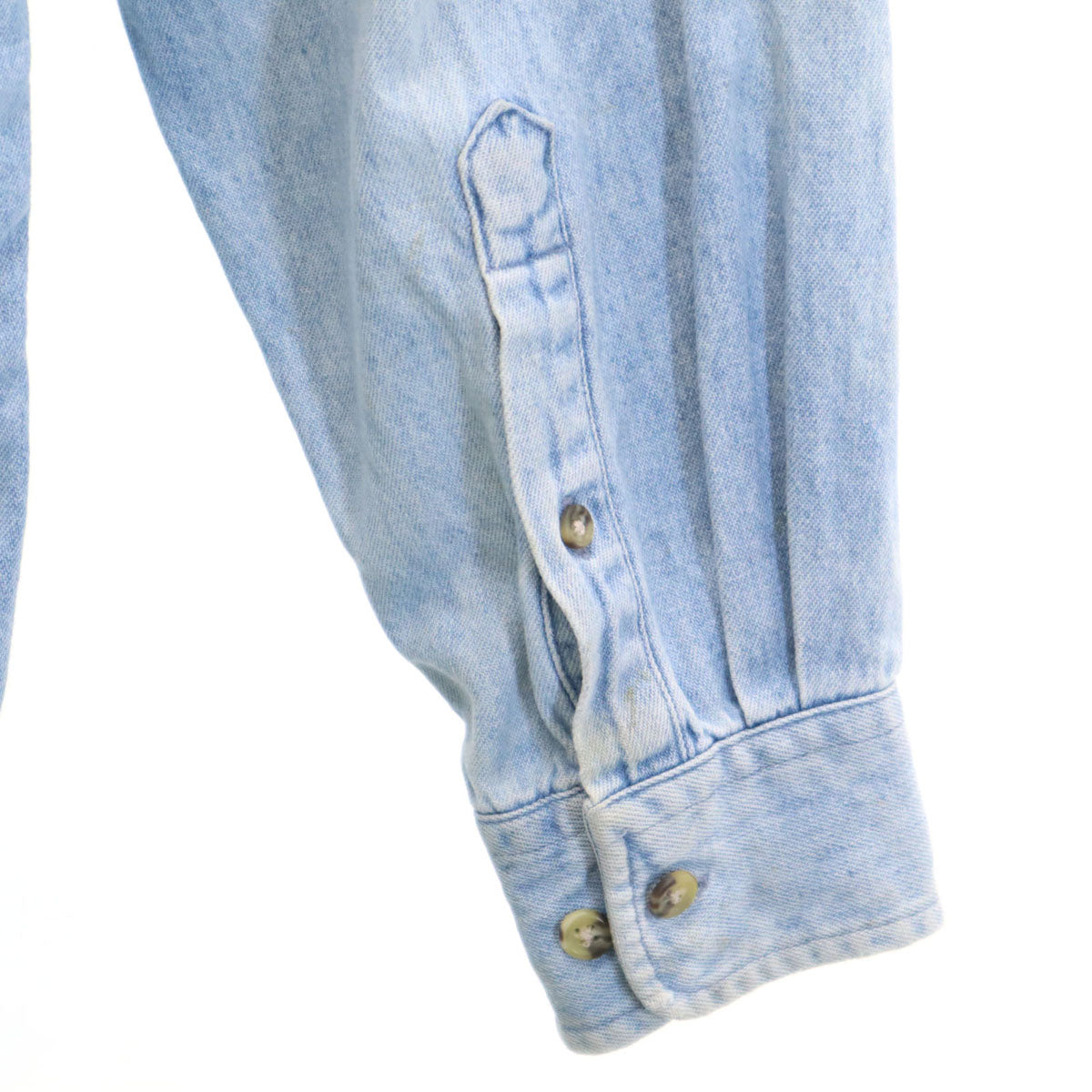 GAP ギャップ 90s 韓国製 オールド 長袖 ボタンダウン デニムシャツ M メンズ