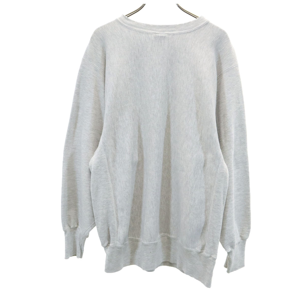 Champion チャンピオン 90s USA製 リバースウィーブ オールド 刺繍タグ 長袖 スウェット トレーナー XL グレー 裏起毛 メンズ