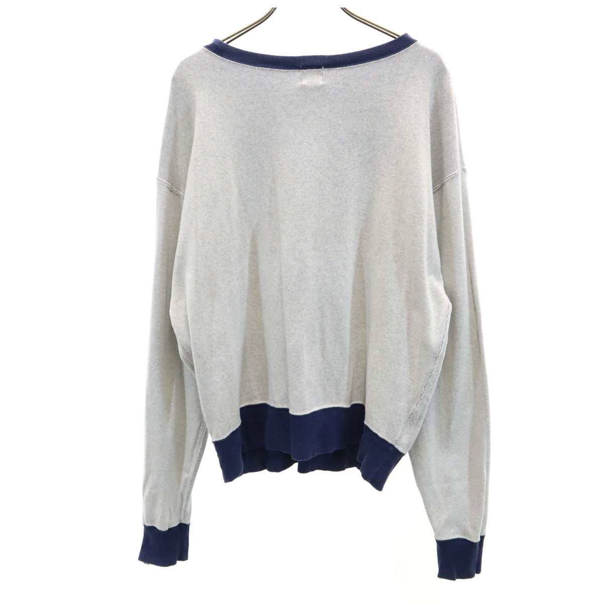 A BATHING APE アベイシングエイプ 日本製 長袖 Tシャツ M グレー ロンT メンズ