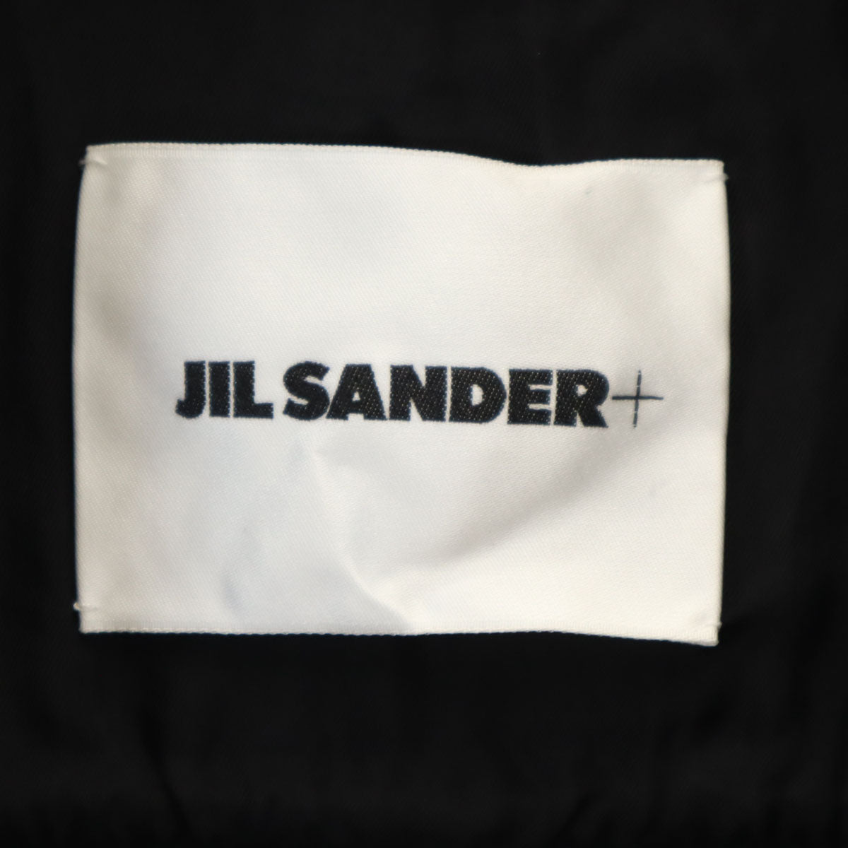 JIL SANDER ジルサンダー イタリア製 半袖 ジップジャケット M 黒 メンズ