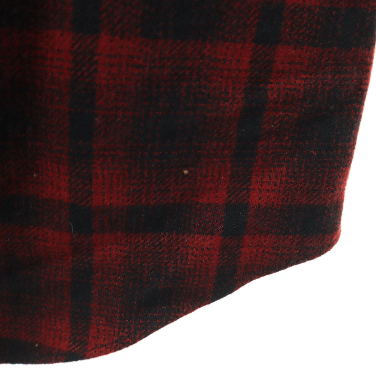 SAINT LAURENT PARIS サンローランパリ 日本製 ウールブレンド チェック柄 長袖 ウエスタンシャツ XL 赤系 メンズ