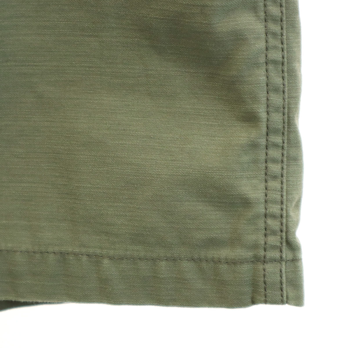 NEPENTHES ネペンテス 日本製 半袖 シャツ M カーキ メンズ