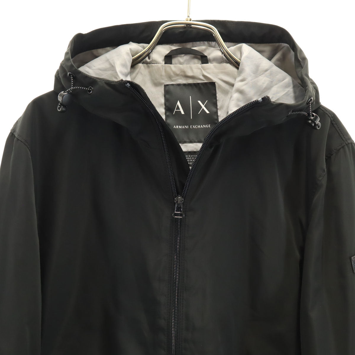 ARMANI EXCHANGE アルマーニエクスチェンジ トラックジャケット XS ブラック メンズ