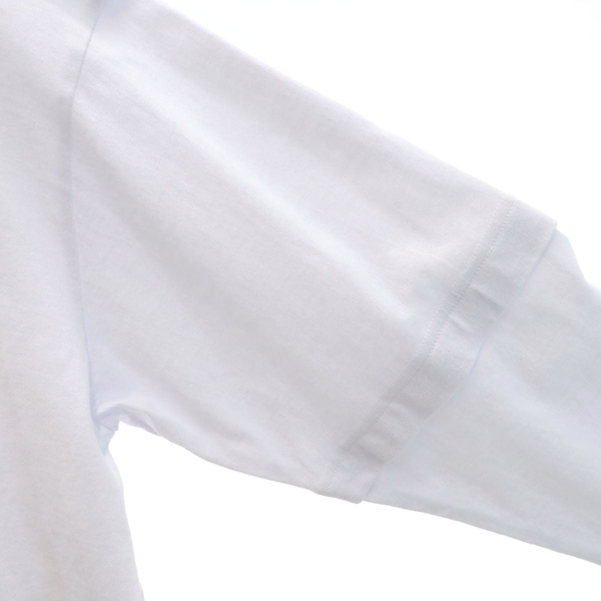 Sacai サカイ 日本製 バック プリント 長袖 Tシャツ 2 ホワイト ポケT メンズ