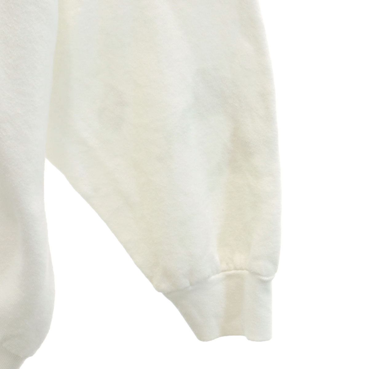 FRUIT OF THE LOOM フルーツオブザルーム 90s USA製 オールド 長袖 U.S.NAVY スウェット トレーナー 2XL 白 裏起毛 ビックサイズ レディース