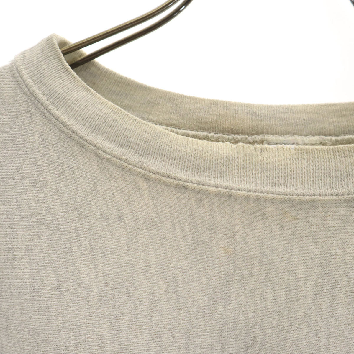 Champion チャンピオン 90s USA製 リバースウィーブ オールド 刺繍タグ 長袖 スウェット トレーナー L グレー 裏起毛 メンズ