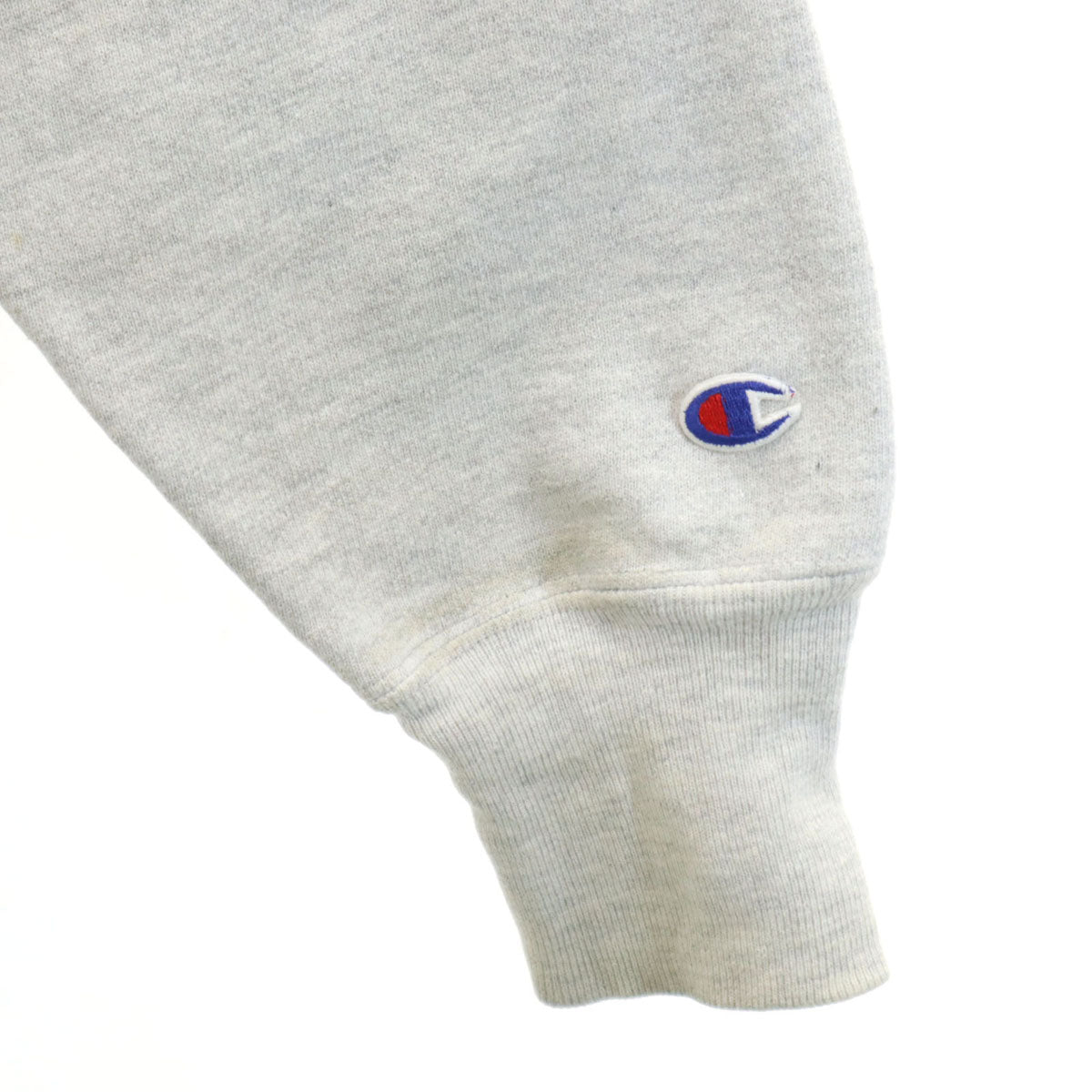 Champion チャンピオン 90s USA製 リバースウィーブ オールド 刺繍タグ 長袖 スウェット トレーナー L グレー 裏起毛 メンズ