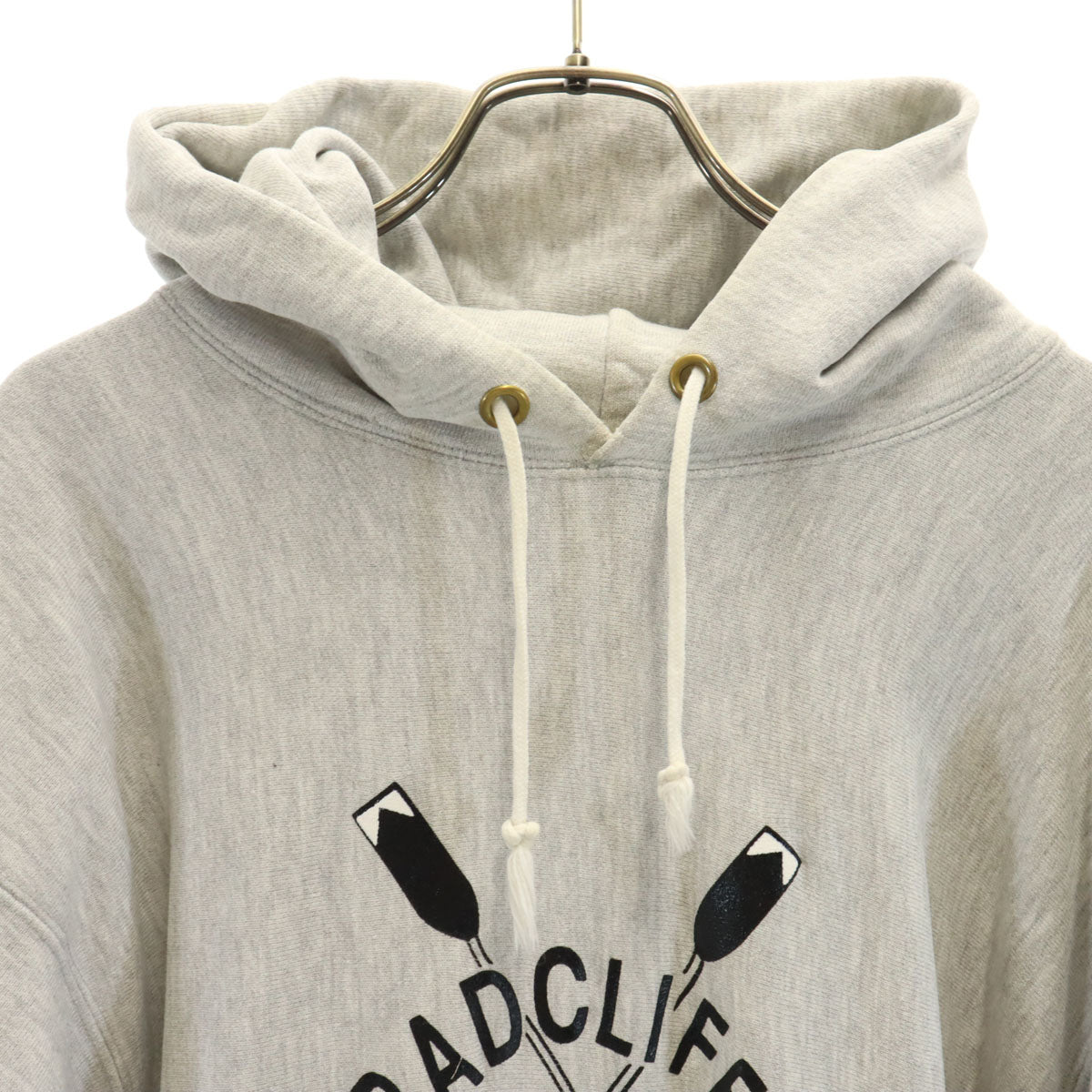 Champion チャンピオン 80s USA製 リバースウィーブ トリコタグ ヴィンテージ 長袖 スウェットパーカー XXL グレー 裏起毛 プルオーバー エルボーパッチ ビックサイズ メンズ