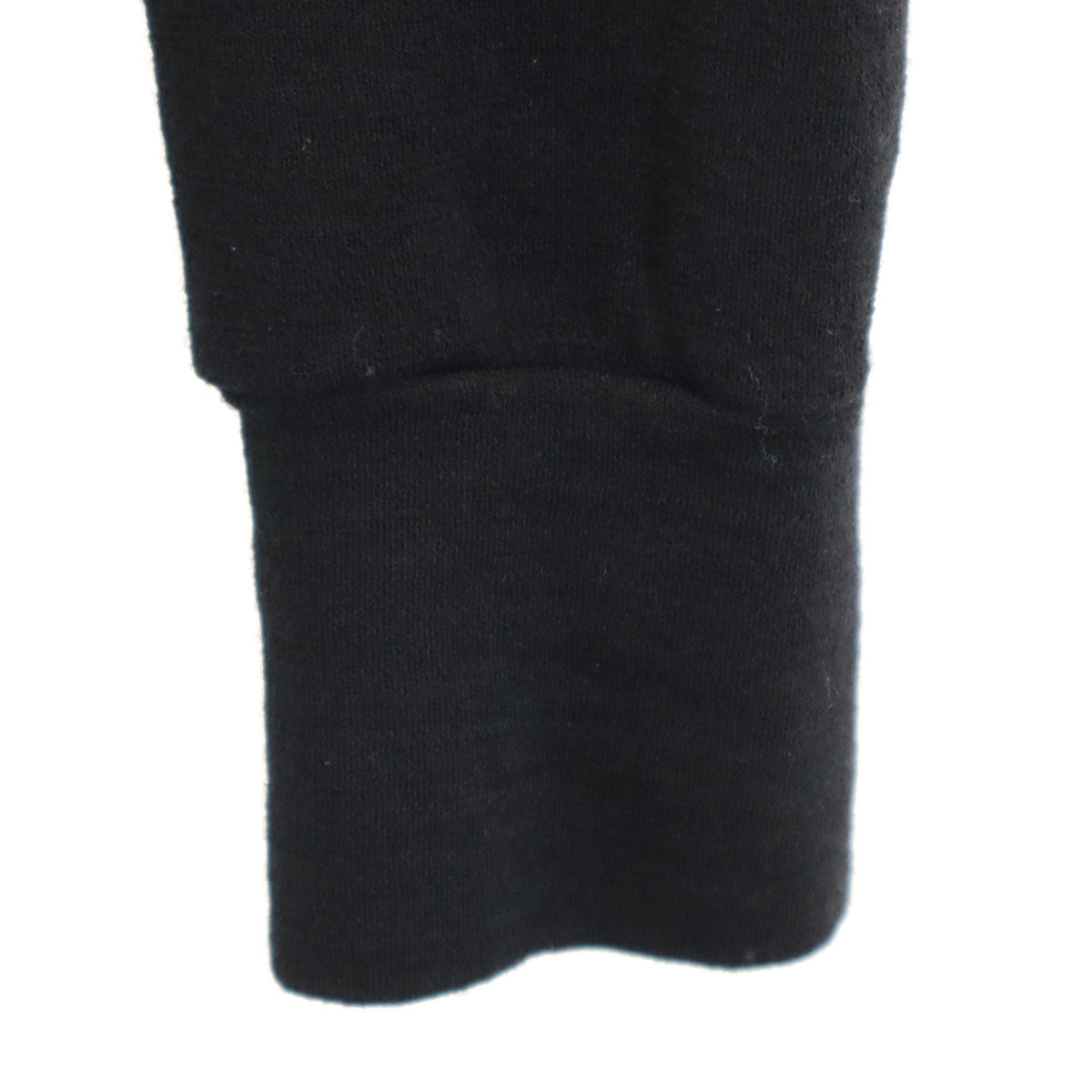 kolor カラー 日本製 ウールブレンド 長袖 ハイゲージミラノリブ レイヤード セーター 3 黒 ニット メンズ