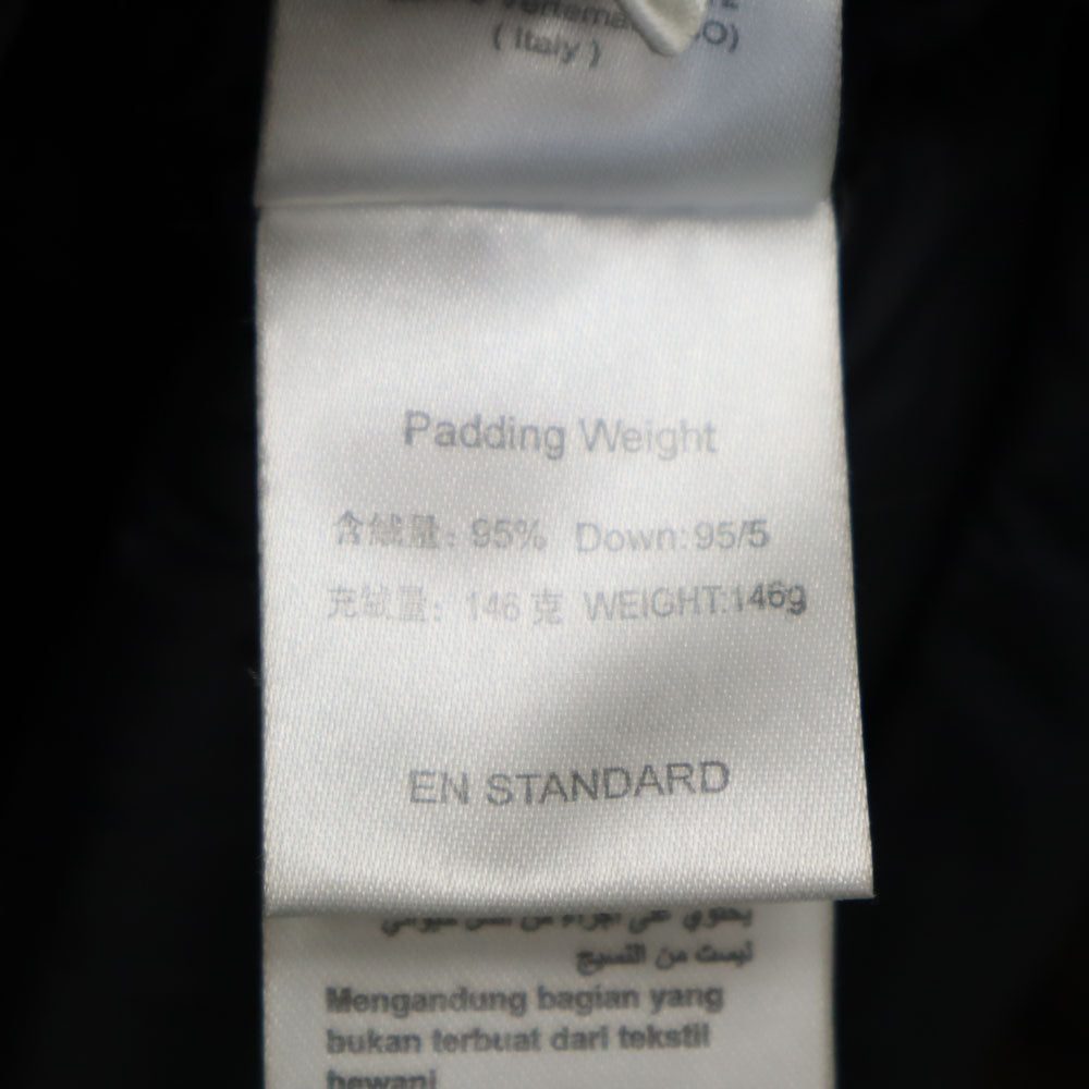 Emporio Armani エンポリオアルマーニ ダウンジャケット S ブラック フーディー メンズ