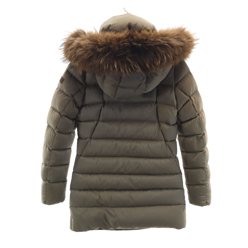 TATRAS タトラス ポーランド製 フードファー ダウンコート 1 カーキ フーディー メンズ