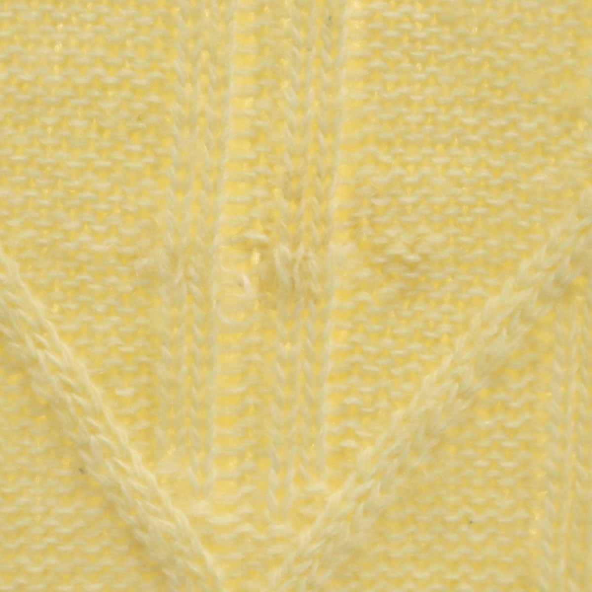 CHEMISE LACOSTE シュミーズラコステ 70s 80s フランス製 ヴィンテージ 長袖 セーター 5 イエロー ニット メンズ