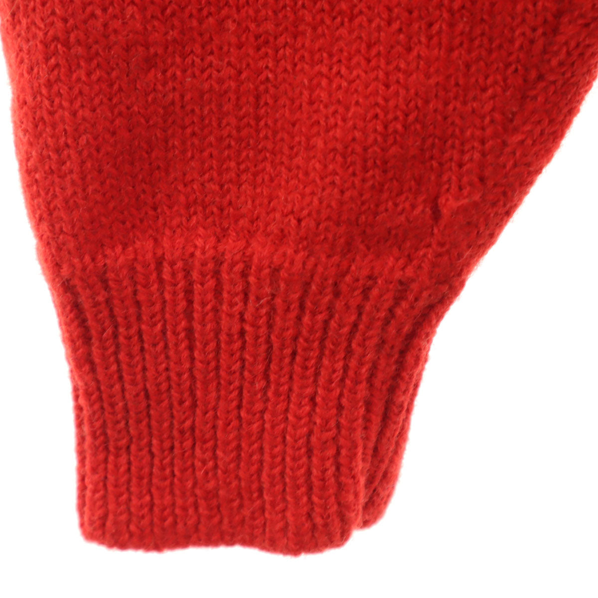 L.L.Bean エルエルビーン 80s ヴィンテージ 長袖 ニットカーディガン XL レッド アウトドア レディース