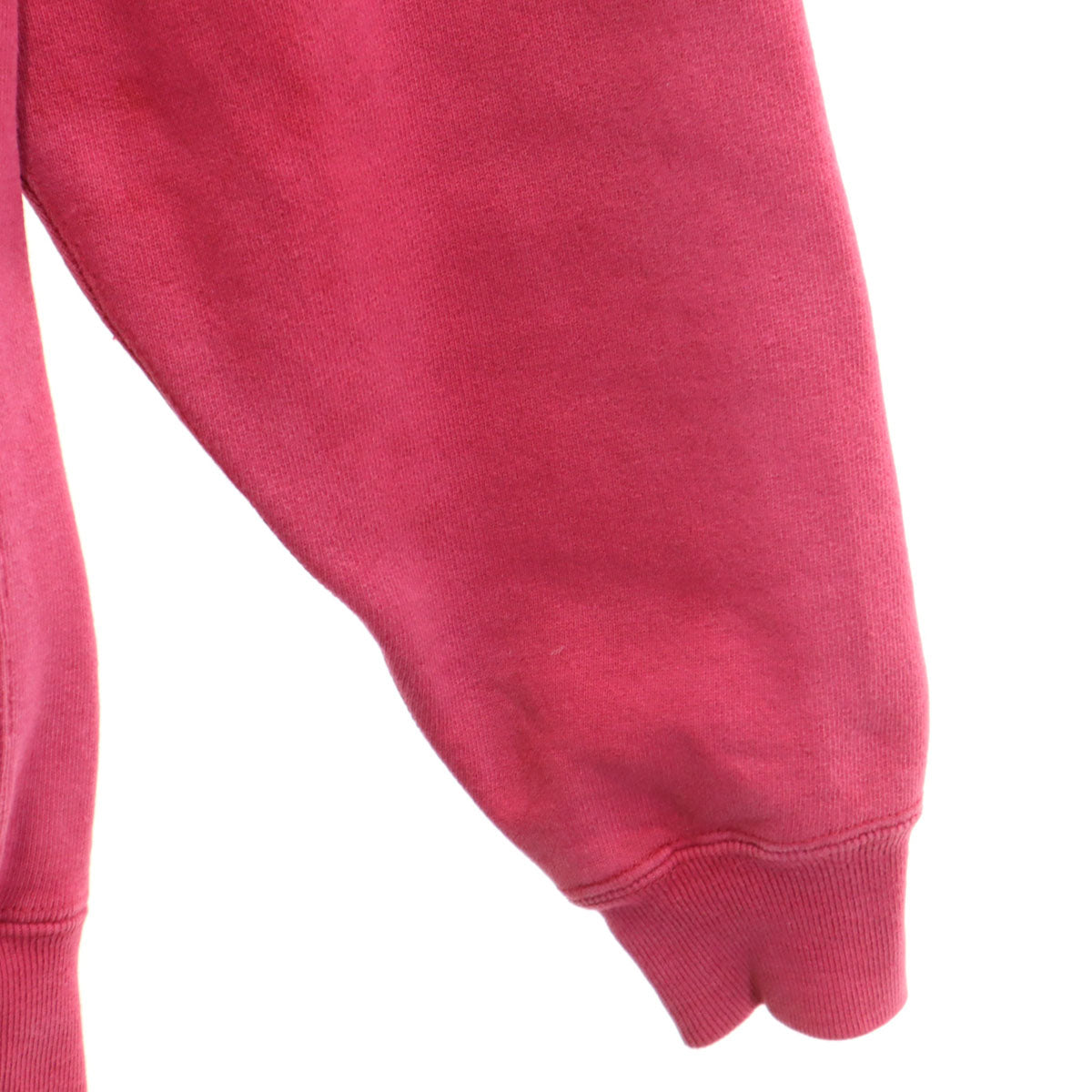 Champion チャンピオン 90s USA製 オールド 刺繍タグ リバースウィーブ スウェット ベースボール ジャケット L マゼンタ系 裏起毛 メンズ