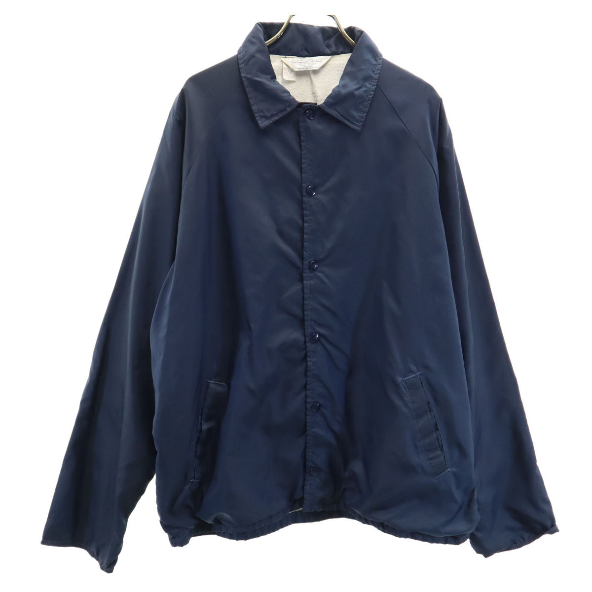 80s ヴィンテージ コーチジャケット L ネイビー メンズ