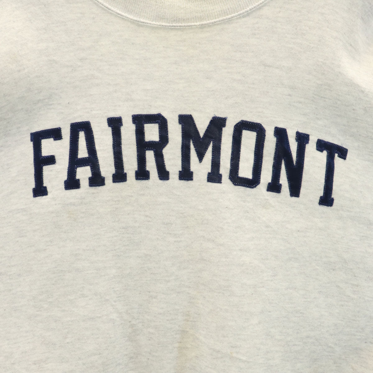 JERZEES ジャージーズ 80s USA製 ヴィンテージ FAIRMONT 長袖 スウェット トレーナー XL グレー メンズ