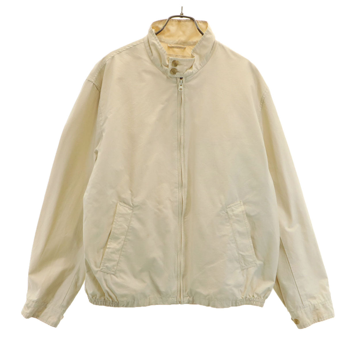 TOMMY HILFIGER トミーヒルフィガー 90s オールド フラッグタグ スイングトップ M アイボリー ジャケット メンズ