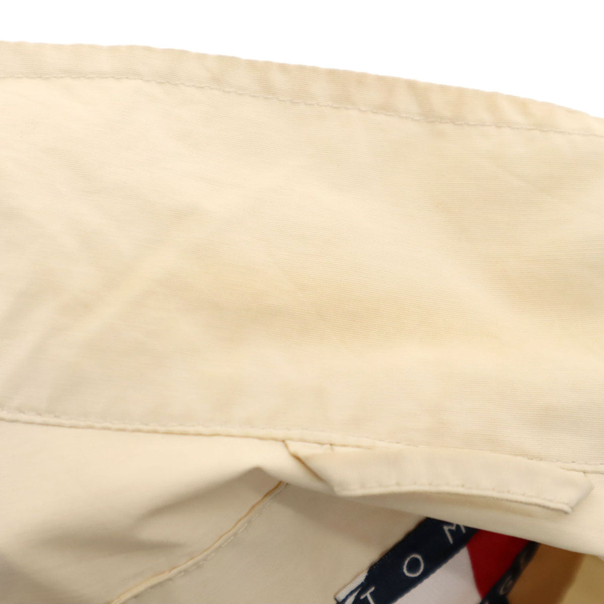 TOMMY HILFIGER トミーヒルフィガー 90s オールド フラッグタグ スイングトップ M アイボリー ジャケット メンズ