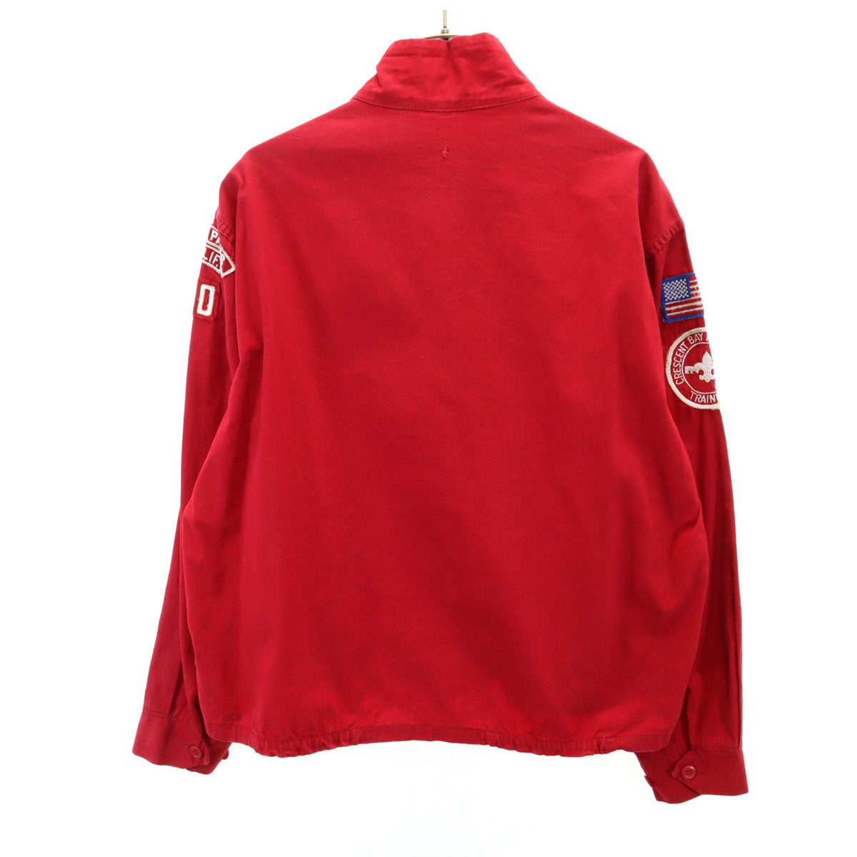 PACIFIC ATHLETIC COMPANY 70s ヴィンテージ 長袖 ブルゾン M レッド メンズ
