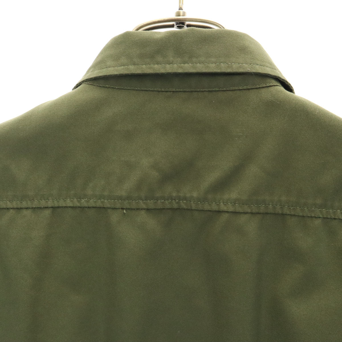 TENDERLOIN テンダーロイン 日本製 長袖 ワークシャツ S カーキ メンズ