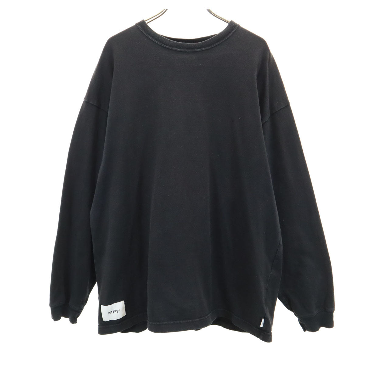 WTAPS ダブルタップス 日本製 長袖 Tシャツ 3 ブラック メンズ