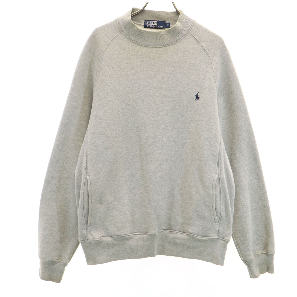 Polo by Ralph Lauren ポロバイラルフローレン 長袖 スウェット トレーナー M グレー 裏起毛 アクティ21 メンズ