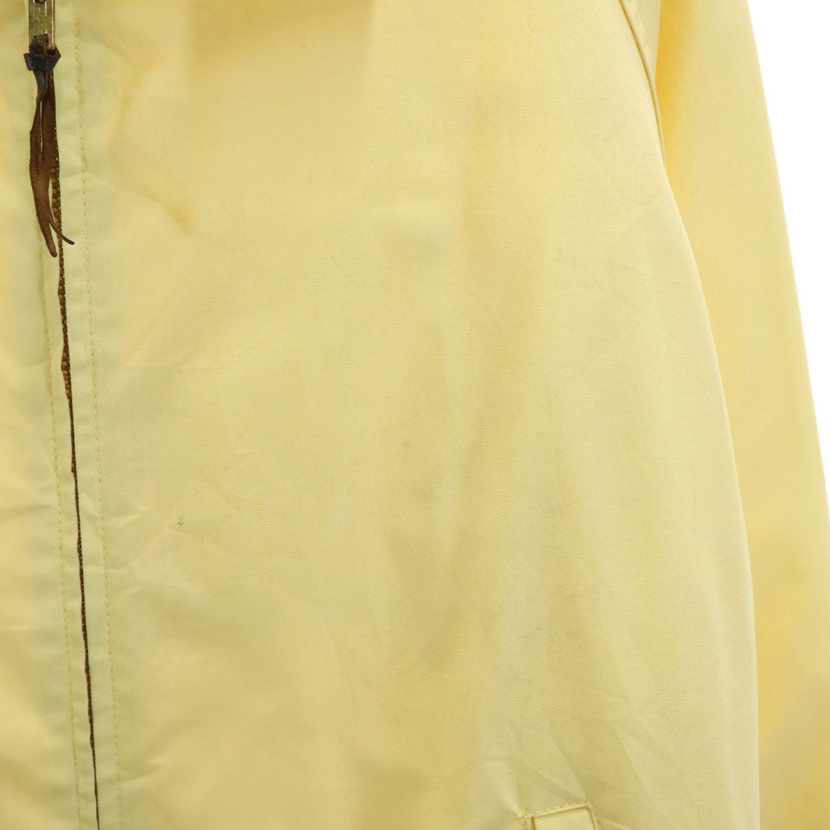 PETERS 60s 70s ヴィンテージ バック刺繍 スイングトップ 38 イエロー メンズ