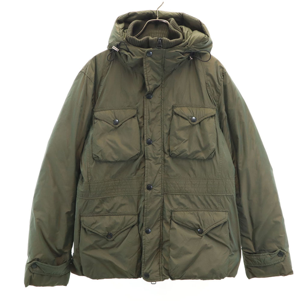 TATRAS タトラス ポーランド製 ミドル グース ダウンジャケット 48 カーキ フーディー メンズ