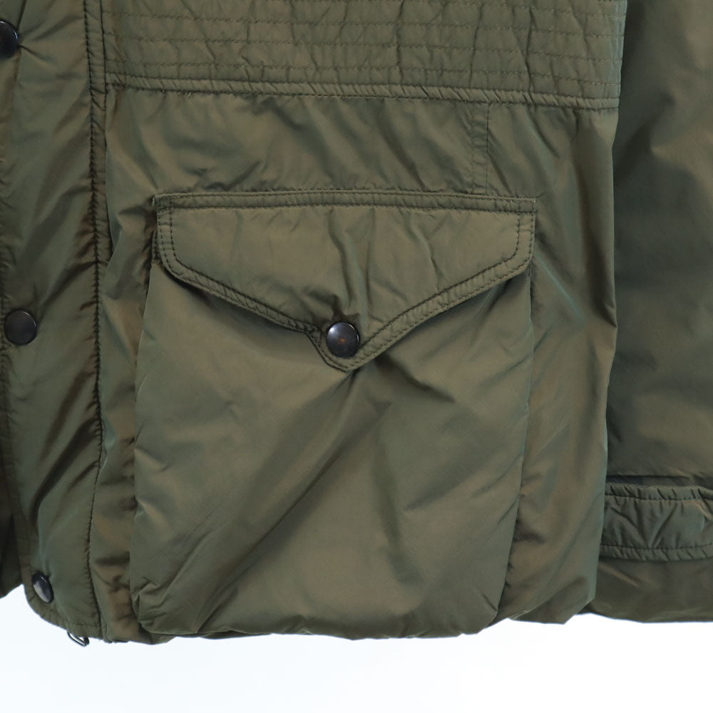 TATRAS タトラス ポーランド製 ミドル グース ダウンジャケット 48 カーキ フーディー メンズ