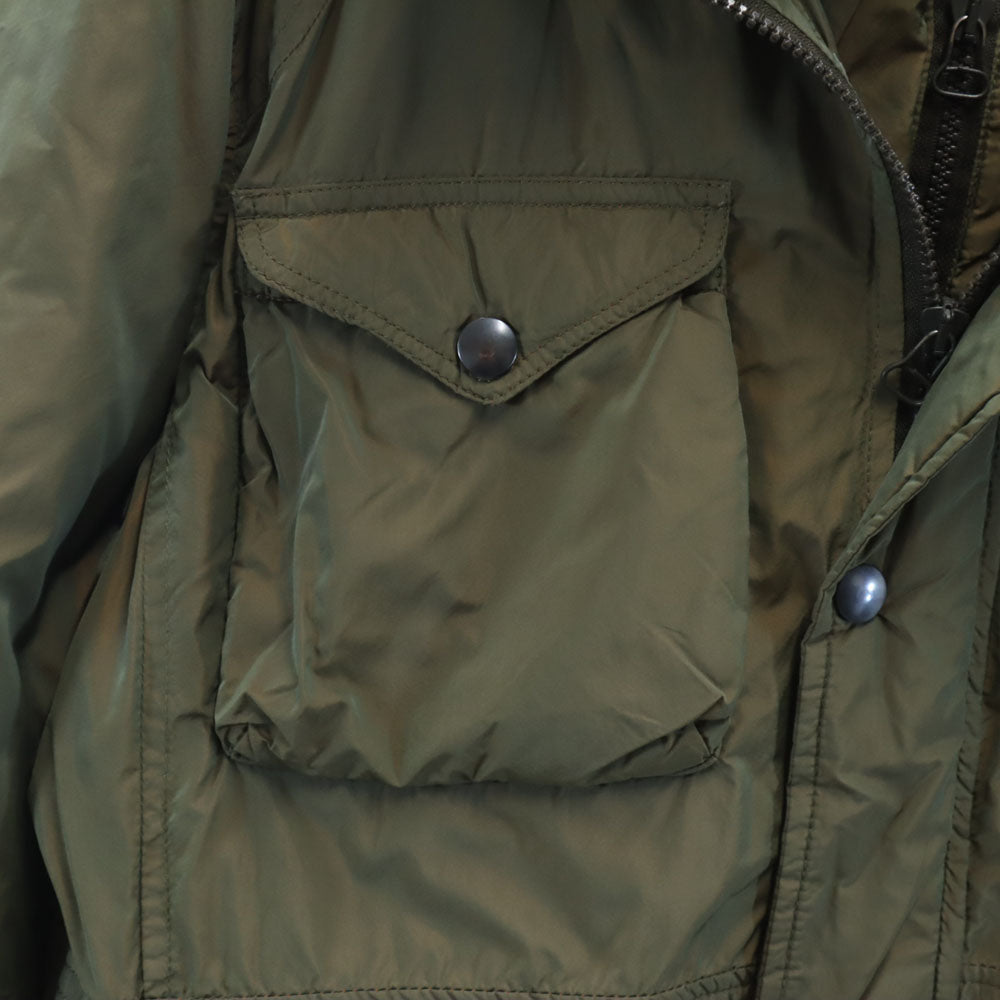 TATRAS タトラス ポーランド製 ミドル グース ダウンジャケット 48 カーキ フーディー メンズ