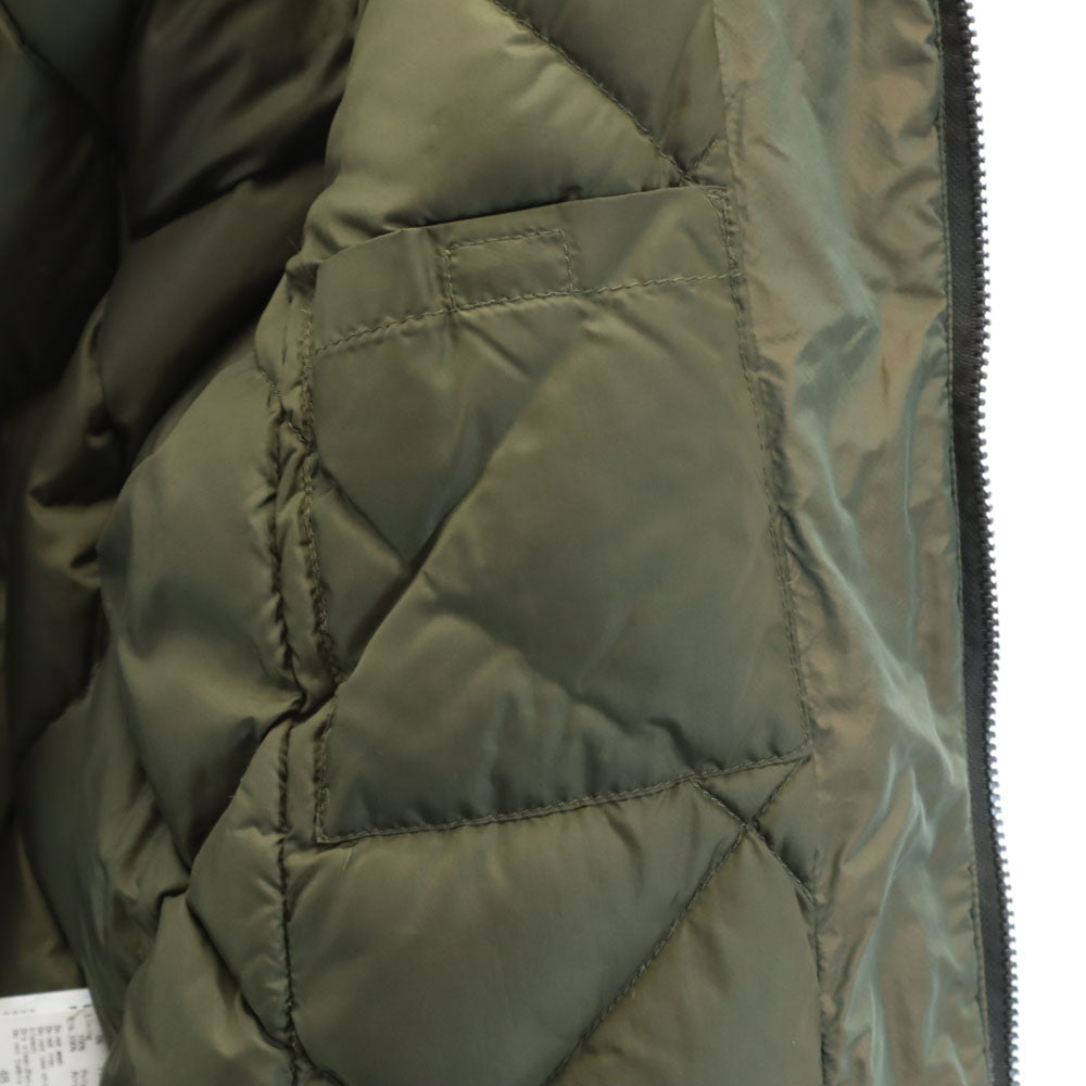 TATRAS タトラス ポーランド製 ミドル グース ダウンジャケット 48 カーキ フーディー メンズ