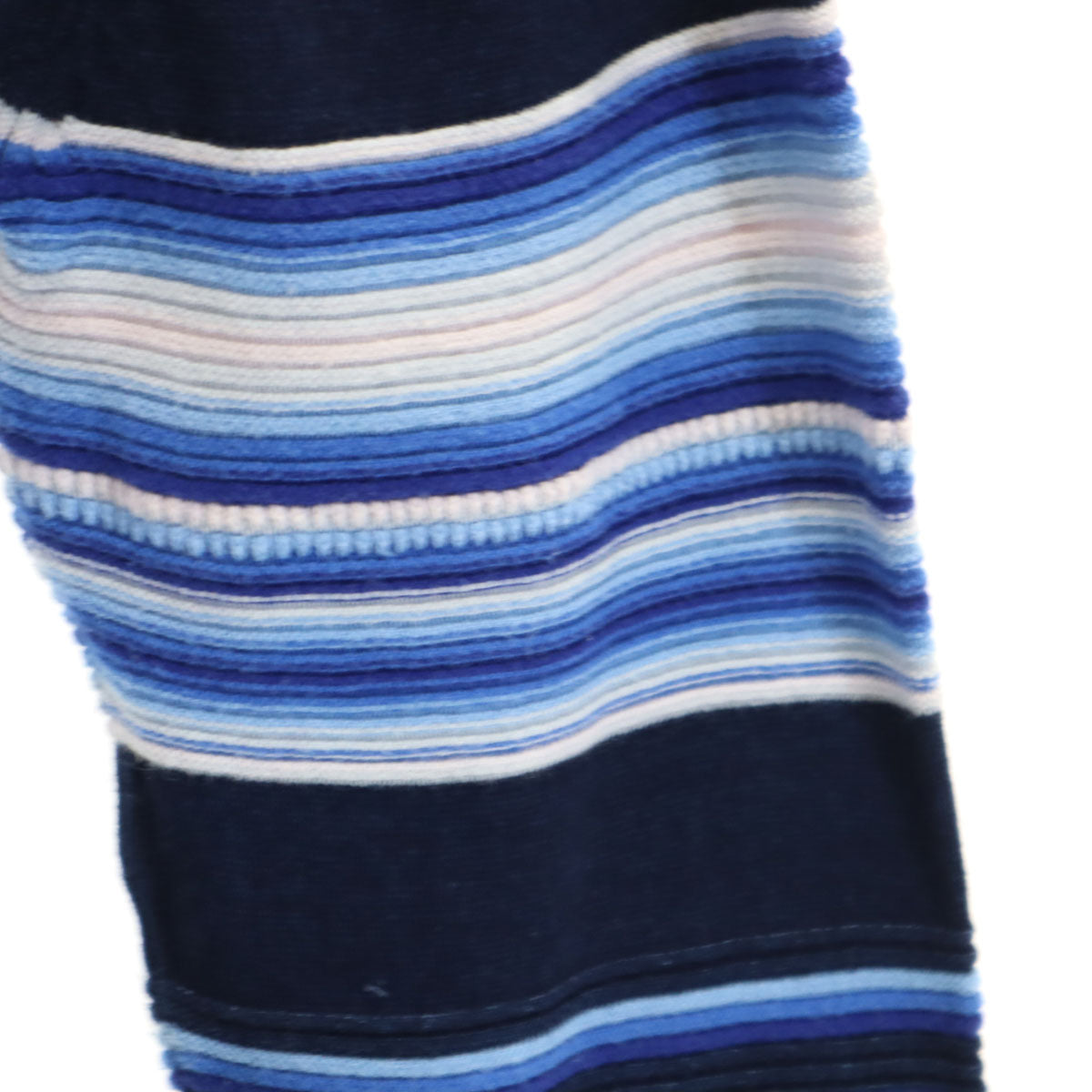 Ron Herman DENIM ロンハーマンデニム ボーダー柄 長袖 ニット S ネイビー レディース