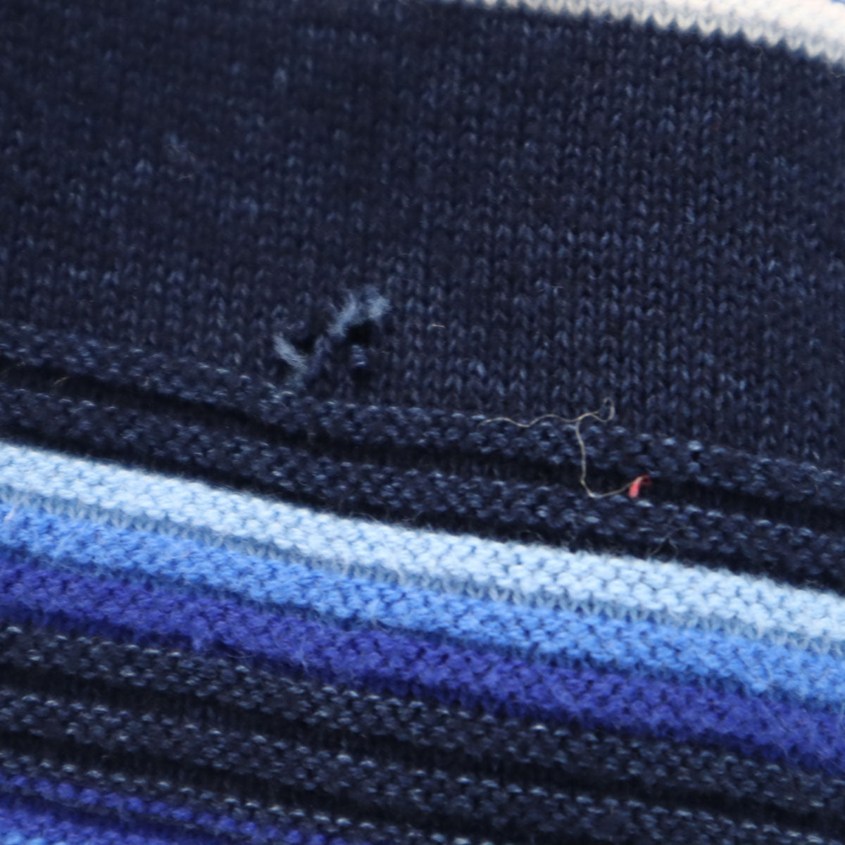 Ron Herman DENIM ロンハーマンデニム ボーダー柄 長袖 ニット S ネイビー レディース