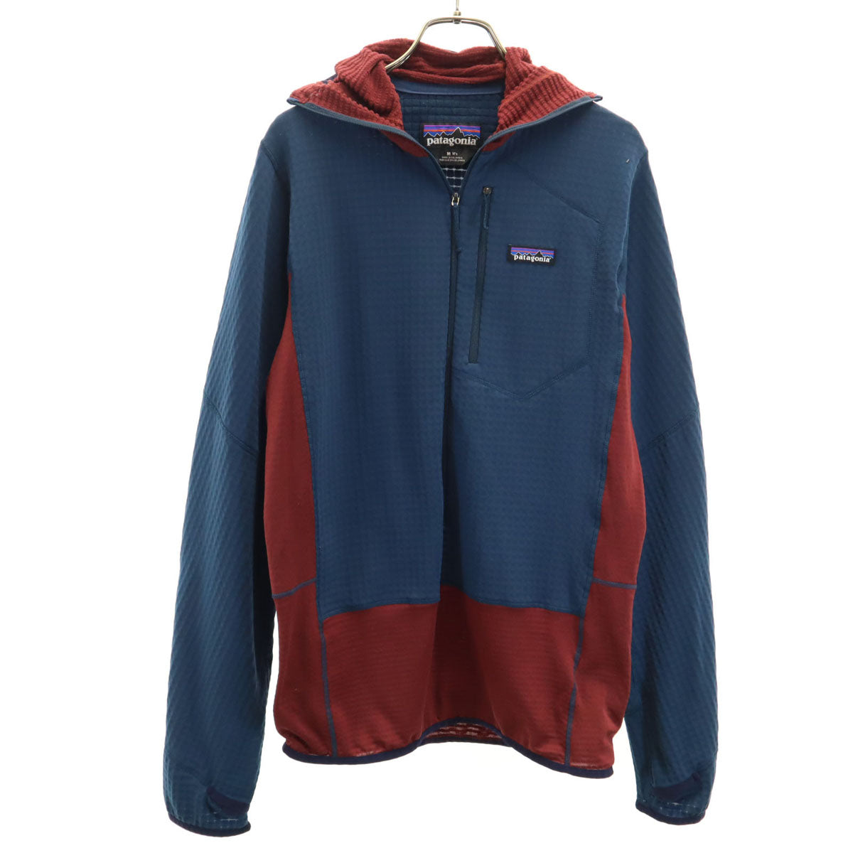 patagonia パタゴニア 長袖 テクニカル フリース パーカー M ネイビー アウトドア 40069FA22 プルオーバー メンズ