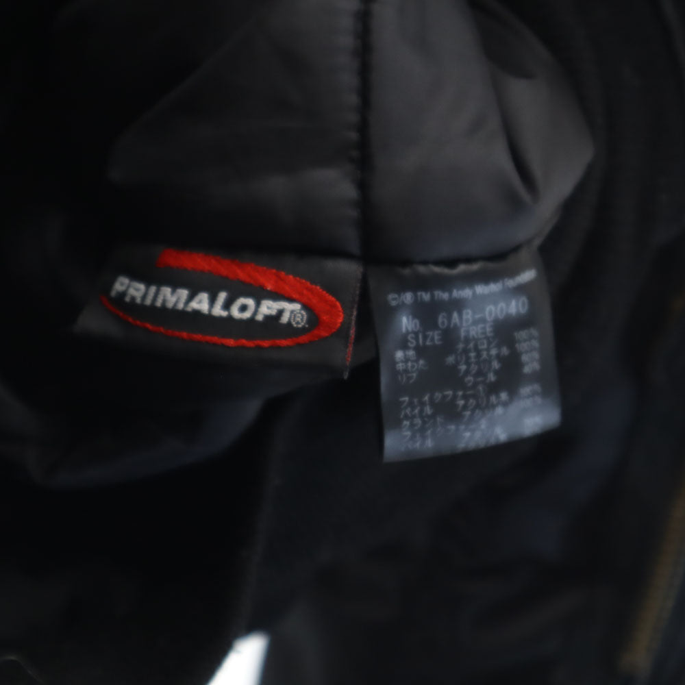 HYSTERIC GLAMOUR ヒステリックグラマー プリマロフト N2B ファー ダウンジャケット free ブラック フーディー レディース