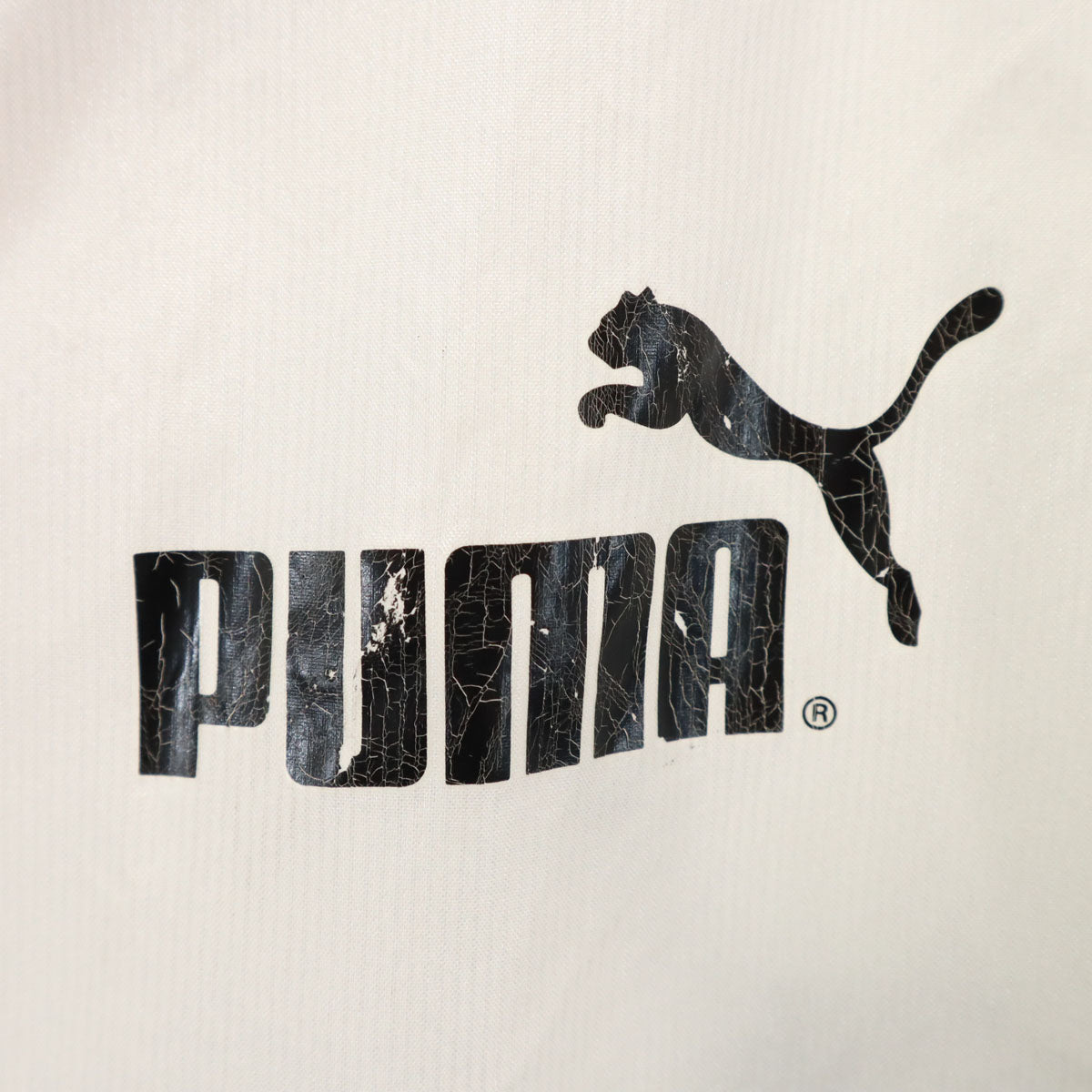 PUMA プーマ 90s ナイロン オールド ヒットユニオン 7分袖 ハーフジップ プルオーバー パーカー M プルオーバー ポケッタブル メンズ