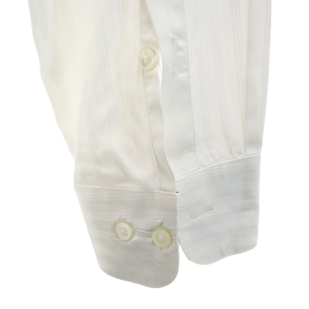 BURBERRY BLACK LABEL バーバリーブラックレーベル 長袖 シャツ 41 ホワイト系 三陽商会 メンズ