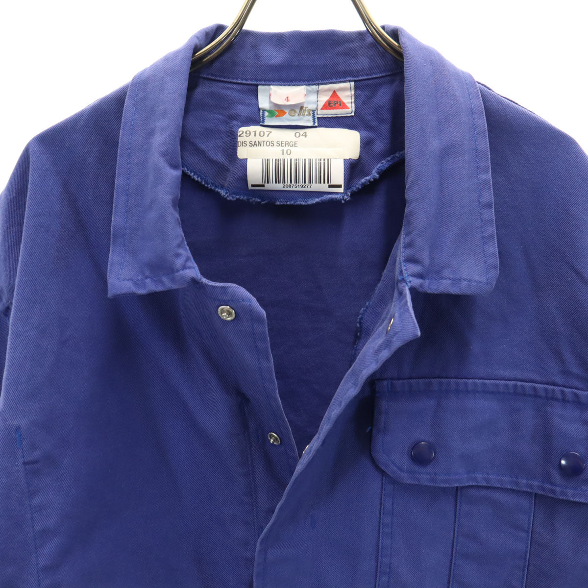 elis ユーロワーク 長袖 カバーオール 4 ブルー系 メンズ