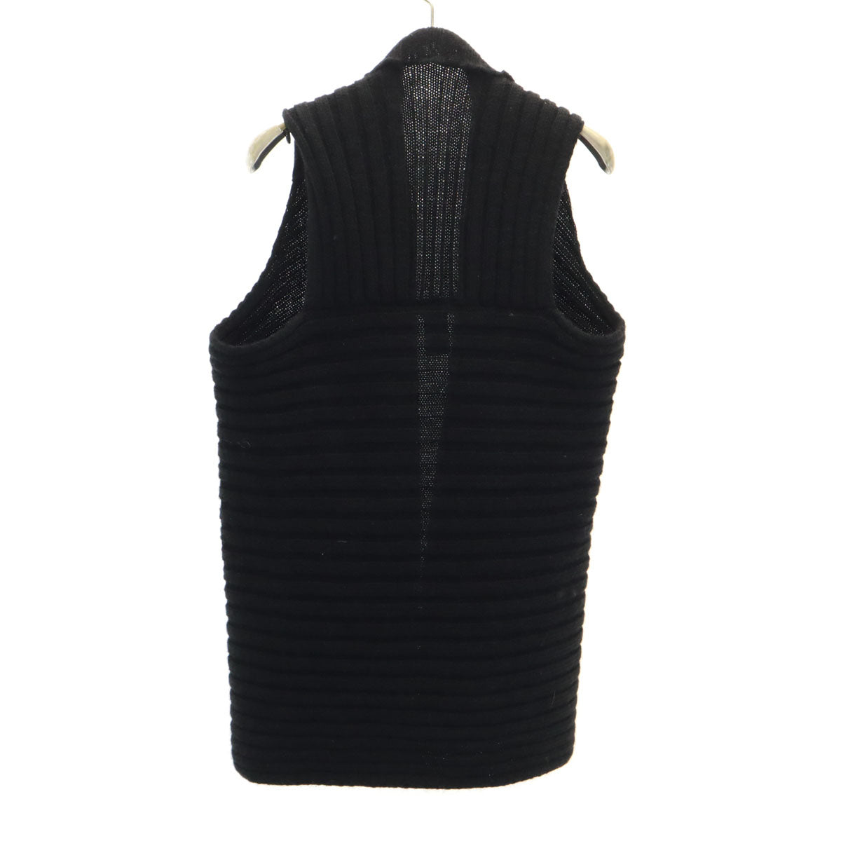 Emporio Armani エンポリオアルマーニ 長袖 ベスト L/XL ブラック系 ニット メンズ