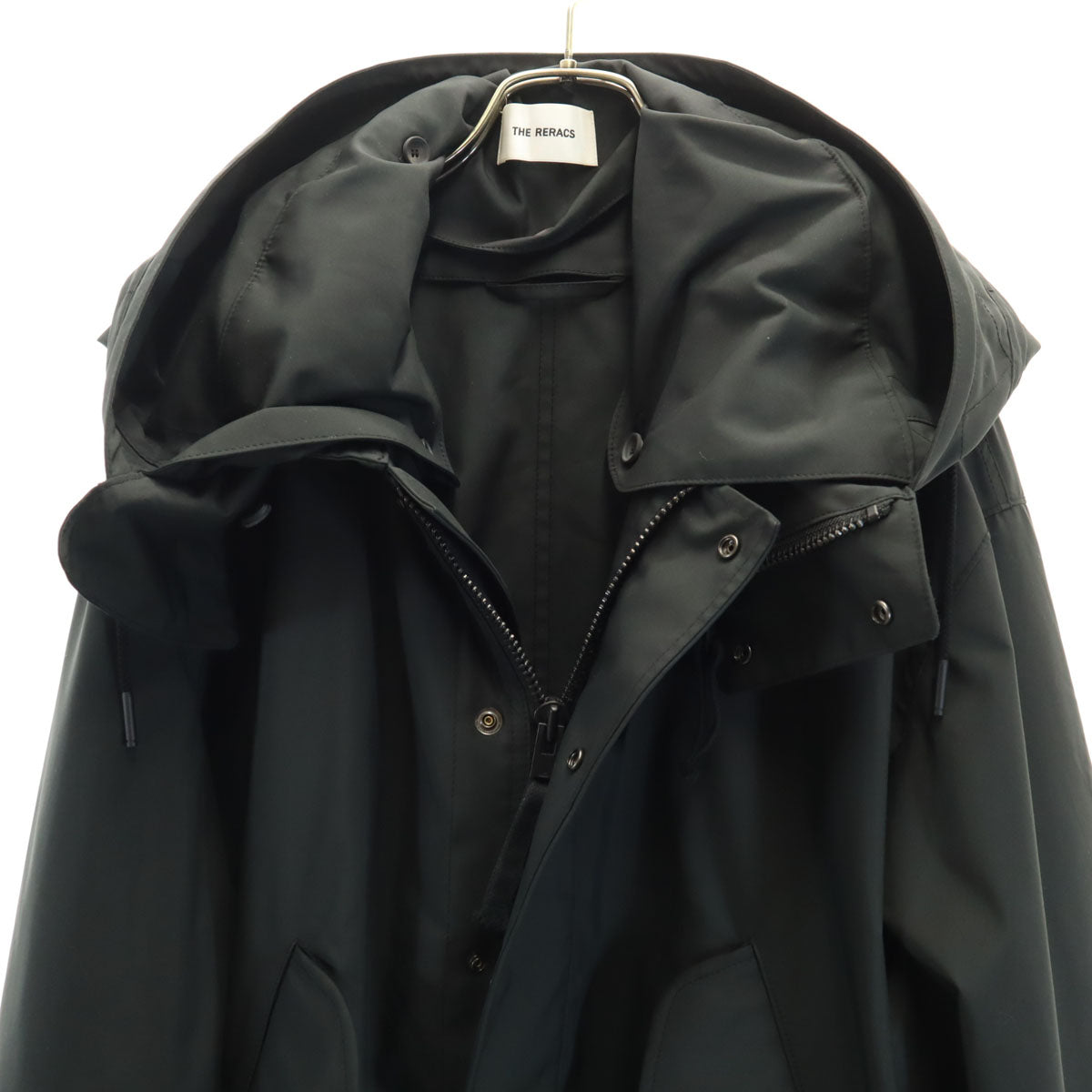 THE RERACS ザリラクス 日本製 ジップジャケット 46 ブラック系 メンズ